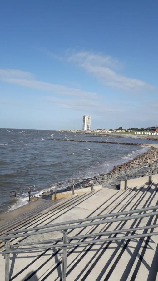 Fewo Schroeder - Bude 63A - Mit Strandkorb Am Meer - Inklusive Bettwaesche Und Handtuecher Westerdeichstrich Ngoại thất bức ảnh